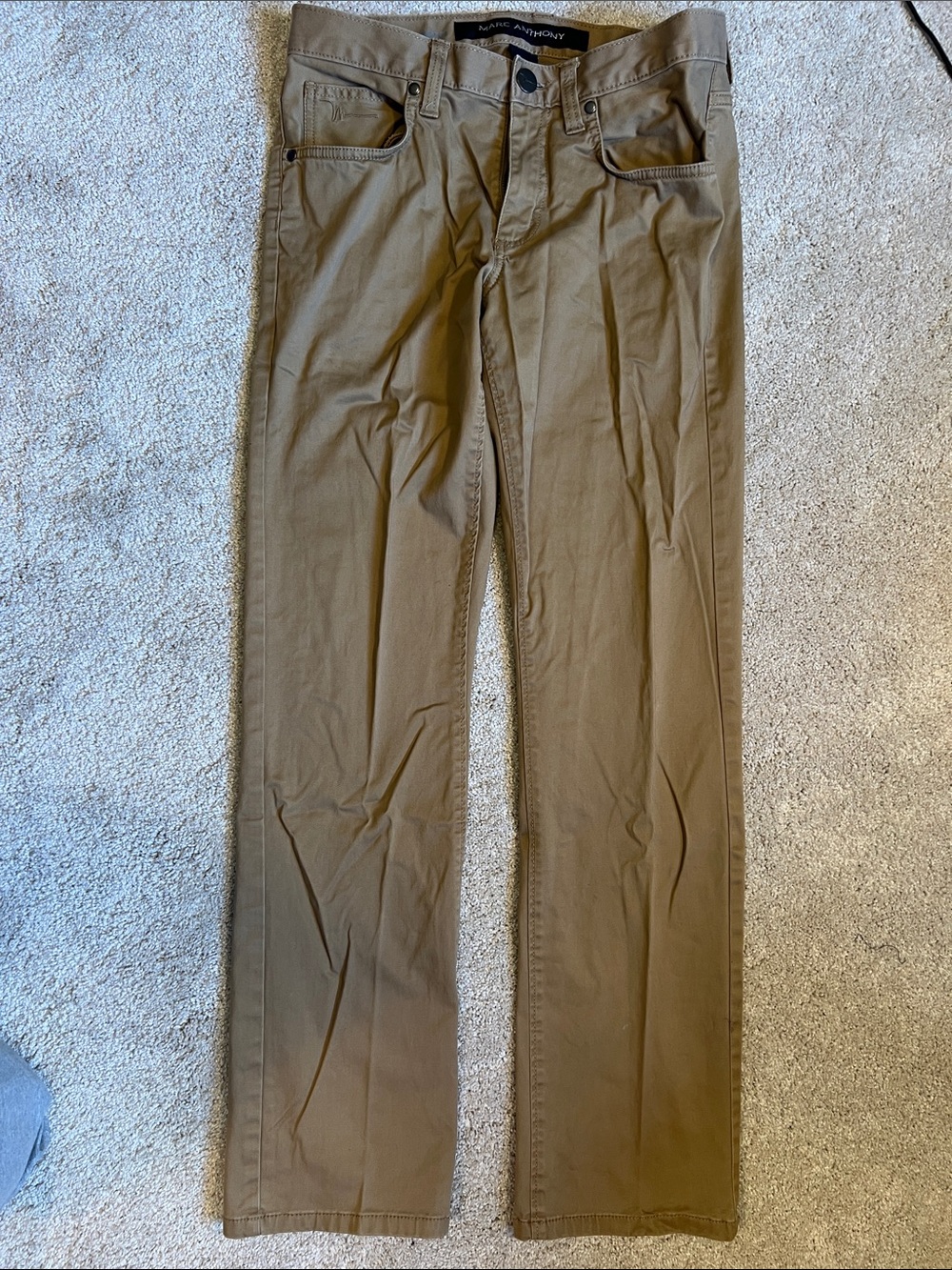 Marc Anthony Men's Tan Chino Pants